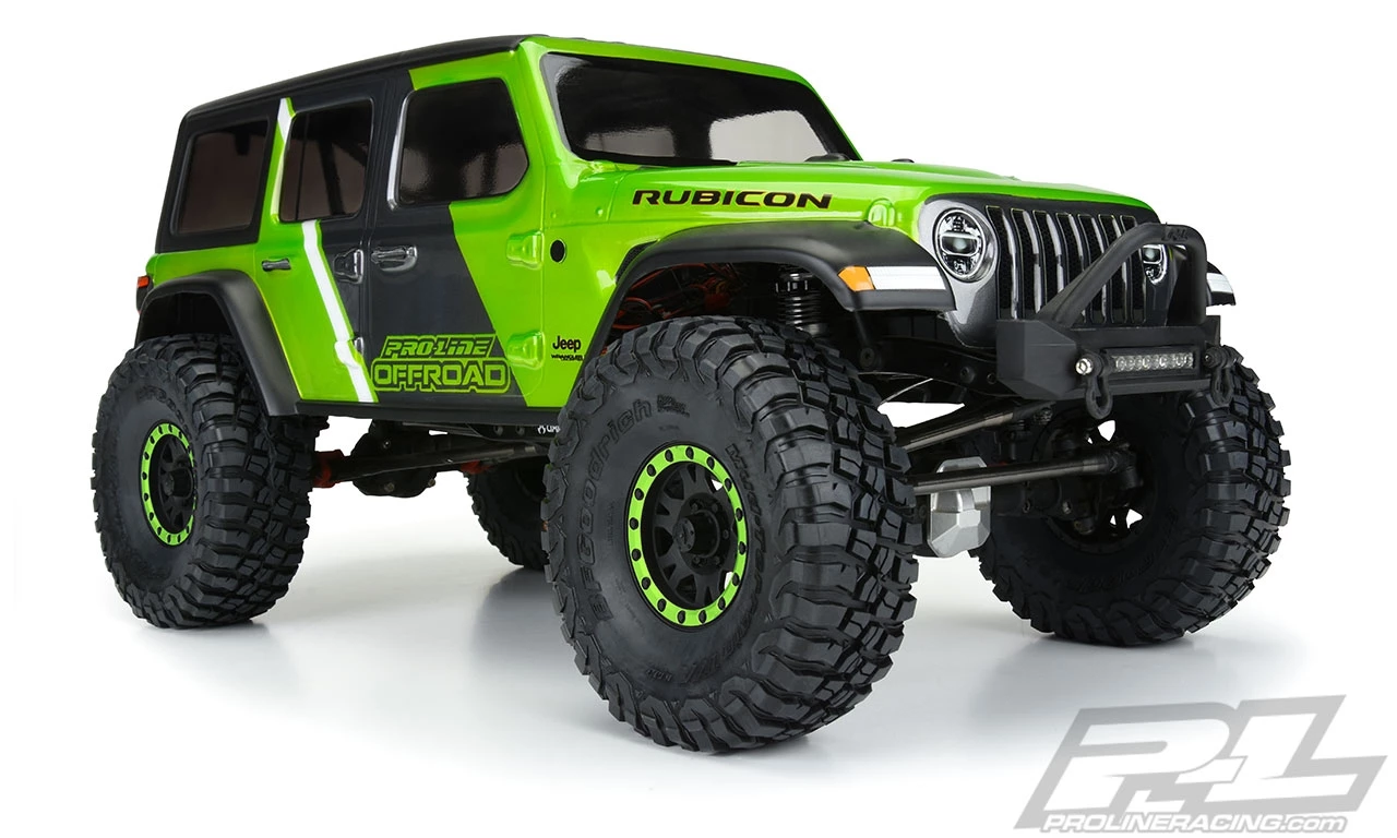 Pro-Line Jeep Wrangler JL Unlimited Rubicon Clear Body for 12.3" (313mm) Wheelbase 6 Pro-Line Jeep Wrangler JL Unlimited Rubicon Clear Body for 12.3" (313mm) Wheelbase - Image 4