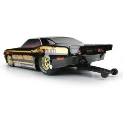 Pro-Line 1972 Plymouth Barracuda Tough-Color (Black) Drag Body -Cars Truck shop online PRO355018 4