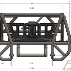 Pro-Line Back-Half Cage for Pro-Line Cab Crawler Bodies -Cars Truck shop online PRO632200 11