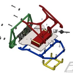 Pro-Line Back-Half Cage for Pro-Line Cab Crawler Bodies -Cars Truck shop online PRO632200 7