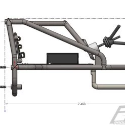 Pro-Line Back-Half Cage for Pro-Line Cab Crawler Bodies -Cars Truck shop online PRO632200 9