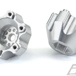 Pro-Line 6x30 to 12mm Aluminum Hex Adapters (Wide) for 6x30 Raid Wheels (2)