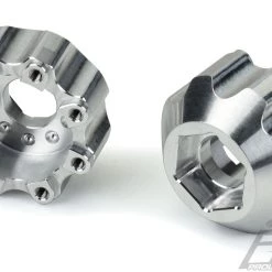 Pro-Line 8x32 to 17mm 1/2" Offset Aluminum Hex Adapters for 8x32 3.8" Raid Wheels (2)