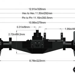 RC4WD Digger Scale Monster Truck Axle -Cars Truck shop online RC4Z A0087 8