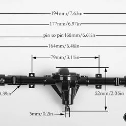 RC4WD K44 Ultimate Scale Cast Rear Axle -Cars Truck shop online RC4Z A0096 10