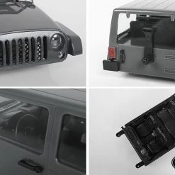 RC4WD Black Rock Body Set for 1/18 Gelande II 15 RC4WD Black Rock Body Set for 1/18 Gelande II -Cars Truck shop online RC4Z B0125 6