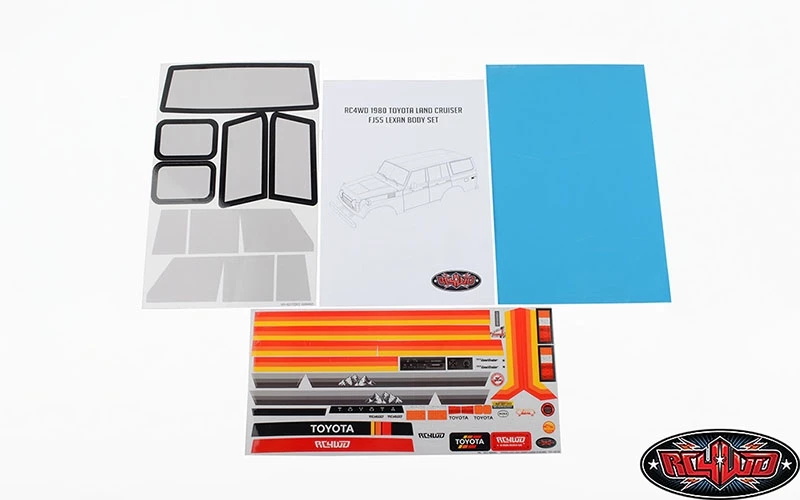 RC4WD 1980 Toyota FJ55 Lexan Body For TF2 LWB 313mm / 12.3" 12 RC4WD 1980 Toyota FJ55 Lexan Body For TF2 LWB 313mm / 12.3" - Image 10