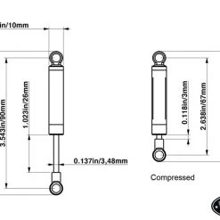 RC4WD Superlift Superide 90mm Scale Shock Absorbers (2) 11 RC4WD Superlift Superide 90mm Scale Shock Absorbers (2) -Cars Truck shop online RC4Z D0015 5