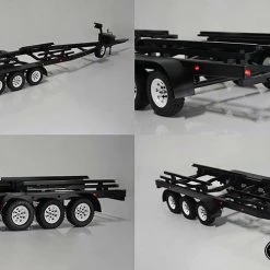 RC4WD BigDog 1/10 Triple Axle Widebody Scale Boat Trailer 24 RC4WD BigDog 1/10 Triple Axle Widebody Scale Boat Trailer -Cars Truck shop online RC4Z H0016 10