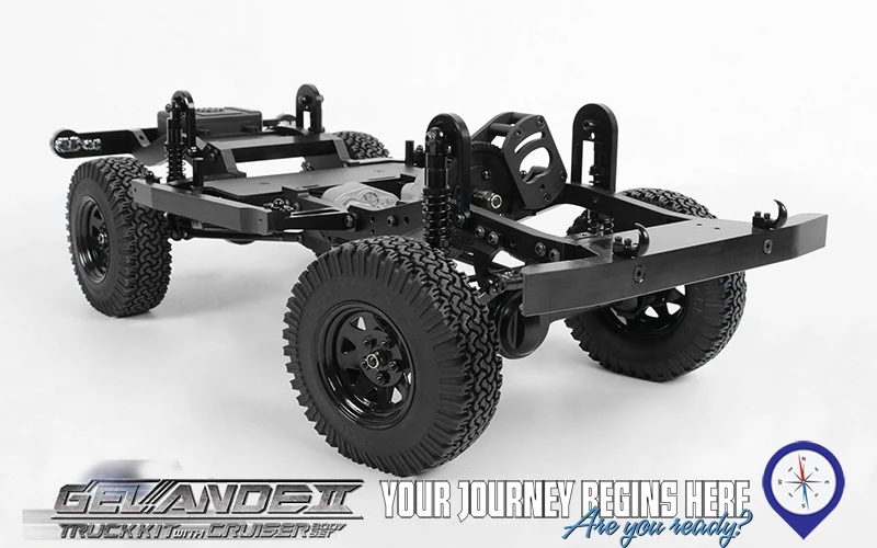 RC4WD Gelande II Truck Kit w/Cruiser Body Set 5 RC4WD Gelande II Truck Kit w/Cruiser Body Set - Image 3