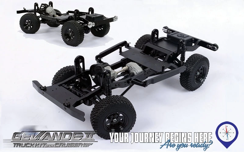 RC4WD Gelande II Truck Kit w/Cruiser Body Set 6 RC4WD Gelande II Truck Kit w/Cruiser Body Set - Image 4