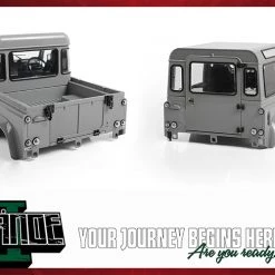 RC4WD Gelande II Truck Kit with 2015 Land Rover Defender D90 Body Set -Cars Truck shop online RC4Z K0064 14