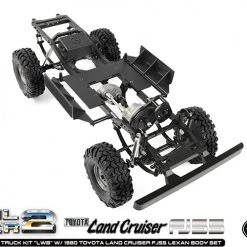 RC4WD Trail Finder 2 Truck Kit "LWB" W/ 1980 Toyota Land Cruiser FJ55 Lexan Body Set -Cars Truck shop online RC4Z K0068 17