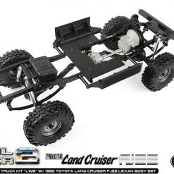RC4WD Trail Finder 2 Truck Kit "LWB" W/ 1980 Toyota Land Cruiser FJ55 Lexan Body Set -Cars Truck shop online RC4Z K0068 18