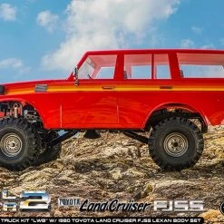 RC4WD Trail Finder 2 Truck Kit "LWB" W/ 1980 Toyota Land Cruiser FJ55 Lexan Body Set -Cars Truck shop online RC4Z K0068 21
