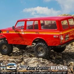 RC4WD Trail Finder 2 Truck Kit "LWB" W/ 1980 Toyota Land Cruiser FJ55 Lexan Body Set -Cars Truck shop online RC4Z K0068 22
