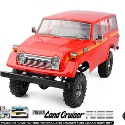 RC4WD Trail Finder 2 Truck Kit "LWB" W/ 1980 Toyota Land Cruiser FJ55 Lexan Body Set -Cars Truck shop online RC4Z K0068 9