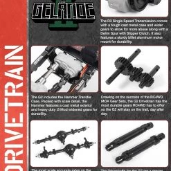 RC4WD Gelande II RTR with 2015 Land Rover Defender D90 Body (Autobiography Limited Edition) -Cars Truck shop online RC4Z RTR0043 103