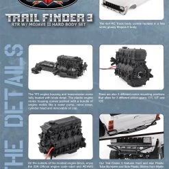 RC4WD Trail Finder 3 RTR with Mojave II Body Set 58 RC4WD Trail Finder 3 RTR with Mojave II Body Set -Cars Truck shop online RC4Z RTR0045 01
