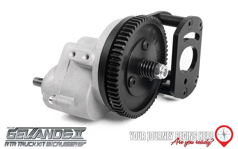 RC4WD Gelande II RTR with Cruiser Body Set - Red 15 RC4WD Gelande II RTR with Cruiser Body Set - Red - Image 13