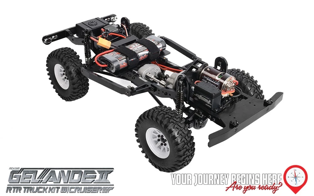 RC4WD Gelande II RTR with Cruiser Body Set - Red 17 RC4WD Gelande II RTR with Cruiser Body Set - Red - Image 15