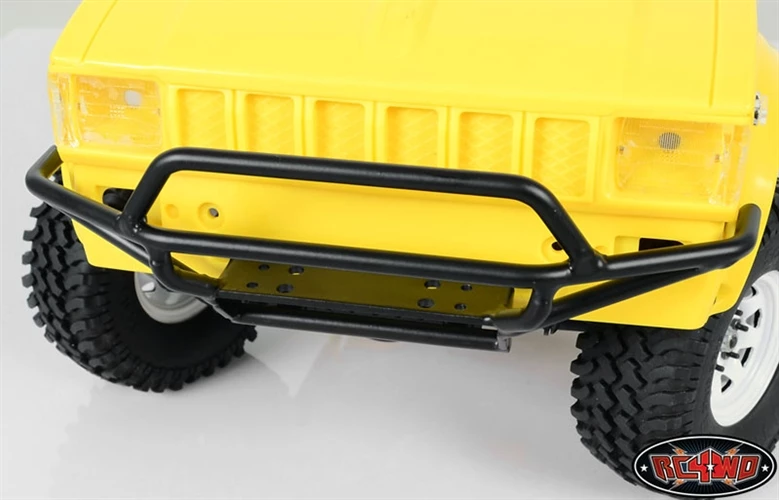 RC4WD Tough Armor Steel Front Tube Bumper w/Winch Mount for Trail Finder 2 4 RC4WD Tough Armor Steel Front Tube Bumper w/Winch Mount for Trail Finder 2 - Image 2