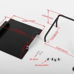 RC4WD Steel Roll Bar for Trail Finder 2 15 RC4WD Steel Roll Bar for Trail Finder 2 -Cars Truck shop online RC4Z S0771 8