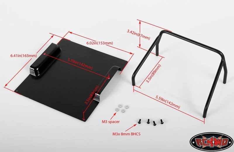 RC4WD Steel Roll Bar for Trail Finder 2 9 RC4WD Steel Roll Bar for Trail Finder 2 - Image 7