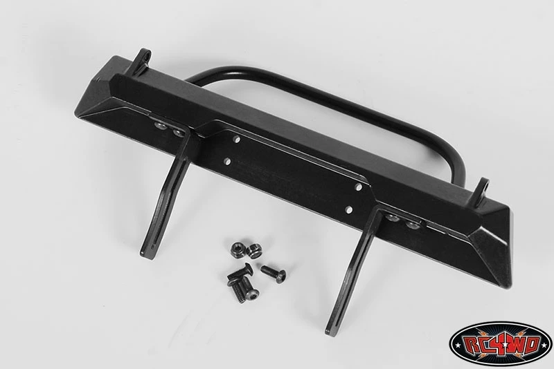 RC4WD Tough Armor Wide Winch Bumper with Winch Bar for Axial Jeep Rubicon and SCX10 5 RC4WD Tough Armor Wide Winch Bumper with Winch Bar for Axial Jeep Rubicon and SCX10 - Image 3