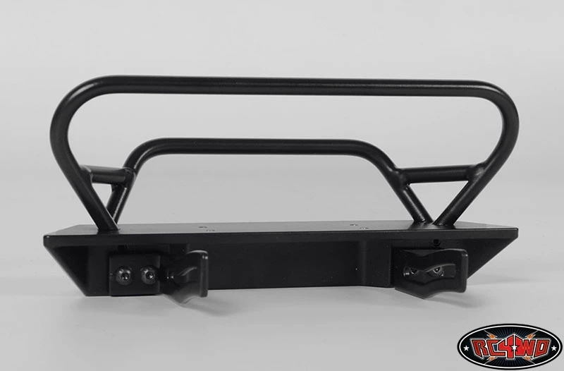 RC4WD Tough Armor Winch Bumper with Grille Guard for Axial Jeep Rubicon and SCX10 4 RC4WD Tough Armor Winch Bumper with Grille Guard for Axial Jeep Rubicon and SCX10 - Image 2