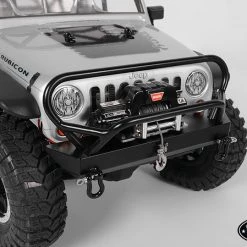 RC4WD Tough Armor Winch Bumper with Grille Guard for Axial Jeep Rubicon and SCX10 12 RC4WD Tough Armor Winch Bumper with Grille Guard for Axial Jeep Rubicon and SCX10 -Cars Truck shop online RC4Z S1193 6