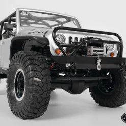 RC4WD Tough Armor Winch Bumper with Grille Guard for Axial Jeep Rubicon and SCX10 13 RC4WD Tough Armor Winch Bumper with Grille Guard for Axial Jeep Rubicon and SCX10 -Cars Truck shop online RC4Z S1193 7