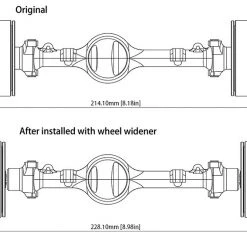 RC4WD 12mm Hex Wheel Widener Set (+7mm) (4) -Cars Truck shop online RC4Z S1825 5
