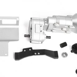 RC4WD TCI Heavy Duty R4 Single Speed Scale Transmission with O/U Drive Transfer Case