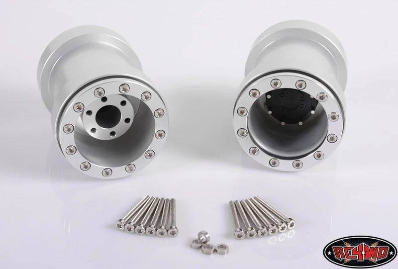 RC4WD Universal Monster Truck Beadlock Wheels V2 For Clod Buster (Aluminum) (2) 5 RC4WD Universal Monster Truck Beadlock Wheels V2 For Clod Buster (Aluminum) (2) - Image 3