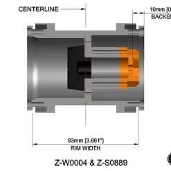 RC4WD Universal Monster Truck Beadlock Wheels V2 For Clod Buster (Aluminum) (2) 15 RC4WD Universal Monster Truck Beadlock Wheels V2 For Clod Buster (Aluminum) (2) -Cars Truck shop online RC4Z W0004 8
