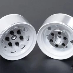 RC4WD Stamped Steel 1.55" Stock Beadlock Wheels White (4) -Cars Truck shop online RC4Z W0035 4