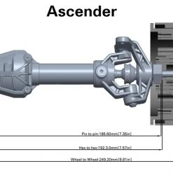 RC4WD American Racing 2.2" AR23 Beadlock Wheels (4) -Cars Truck shop online RC4Z W0058 12