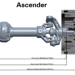 RC4WD American Racing 2.2" AR23 Beadlock Wheels (4) -Cars Truck shop online RC4Z W0058 13