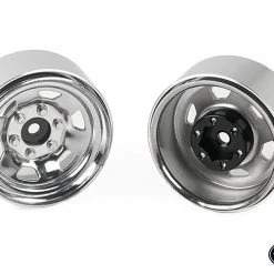 RC4WD Stamped Steel 1.7" Beadlock SR5 Wheels (Chrome) (4) -Cars Truck shop online RC4Z W0065 5