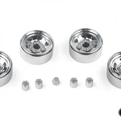 RC4WD Stamped Steel 1.7" Beadlock SR5 Wheels (Chrome) (4) -Cars Truck shop online RC4Z W0065 8