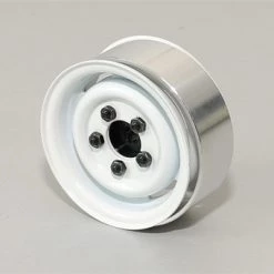 RC4WD 1.55" Landies Vintage Stamped Steel Beadlock Wheels (White) (4)