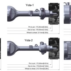 RC4WD Ballistic Off Road Morax 1.7" Beadlock Wheels (4) -Cars Truck shop online RC4Z W0118 9