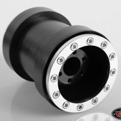 Cars Truck shop online 24 RC4WD Universal Monster Truck Beadlock Wheels V2 For Tamiya Clod Buster (Black Delrin) (2)