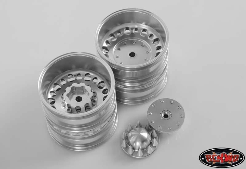 RC4WD Chaos Semi Truck Rear Wheels w/Spiked Caps (2) 8 RC4WD Chaos Semi Truck Rear Wheels w/Spiked Caps (2) - Image 6