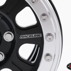 RC4WD Raceline Monster 1.9" Beadlock Wheels (Black/Silver) (4) -Cars Truck shop online RC4Z W0189 5
