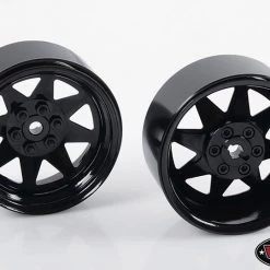 RC4WD 6 Lug Wagon 2.2" Steel Stamped Beadlock Wheels (Black) (4)