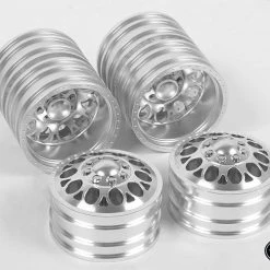 RC4WD Double Trouble "3" Aluminum Dually 1.9" Wheels (4)