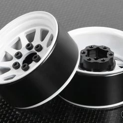 RC4WD OEM Stamped Steel 1.9" Beadlock Wheels (White) (4) 11 RC4WD OEM Stamped Steel 1.9" Beadlock Wheels (White) (4) -Cars Truck shop online RC4Z W0208 5