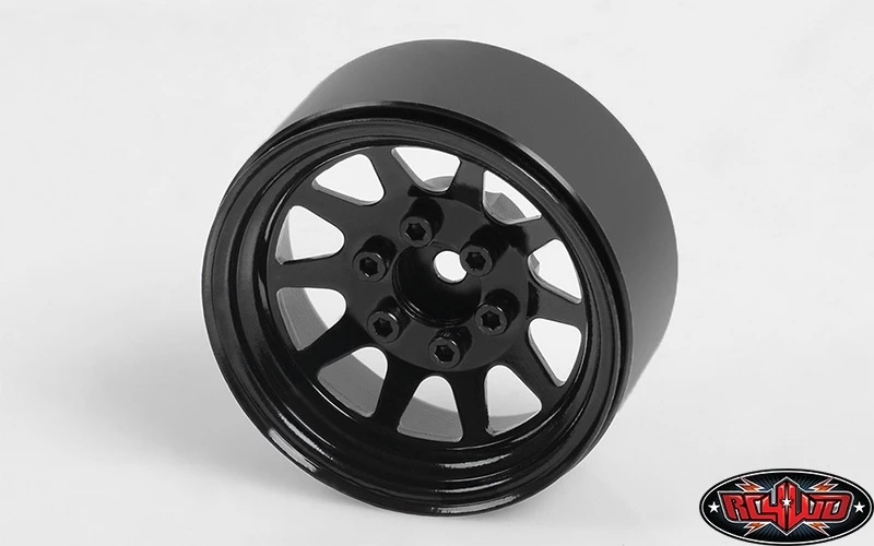 RC4WD OEM Stamped Steel 1.9" Beadlock Wheels (Black) (4) 3 RC4WD OEM Stamped Steel 1.9" Beadlock Wheels (Black) (4)